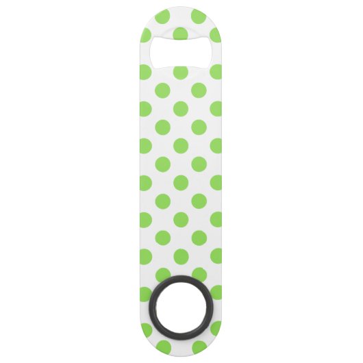 ライムと白水玉模様 スピード栓抜き (裏面)