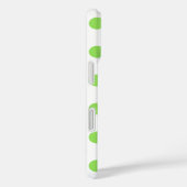 ライムと白水玉模様 Case-Mate iPhoneケース (裏面 / 右)