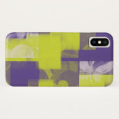 ライムと紫 Case-Mate iPhoneケース (裏面(横))