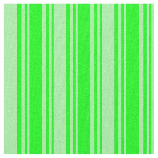 ライムと緑の色の線のパターン ファブリック (クローズアップ)