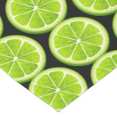 ライムのテーブルのランナー ショートテーブルランナー (コーナー)