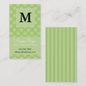 ライムのポルカのお母さんカード コーリングカード (正面/裏面)