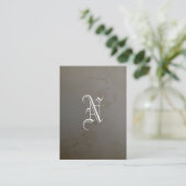 ライムのモノグラム 名刺 (スタンド正面)