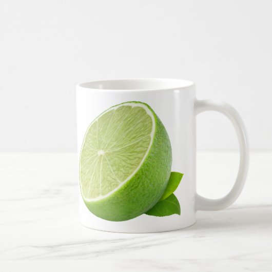 ライムの半分 コーヒーマグカップ (右)