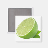 ライムの半分 マグネット (正面/裏面)
