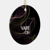 ライムの煙のVape セラミックオーナメント (右)