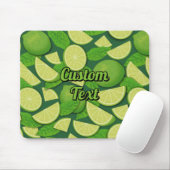 ライムの背景 マウスパッド (マウス)