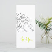 ライムの花のスケッチ結婚モノ メニュー (スタンド正面)