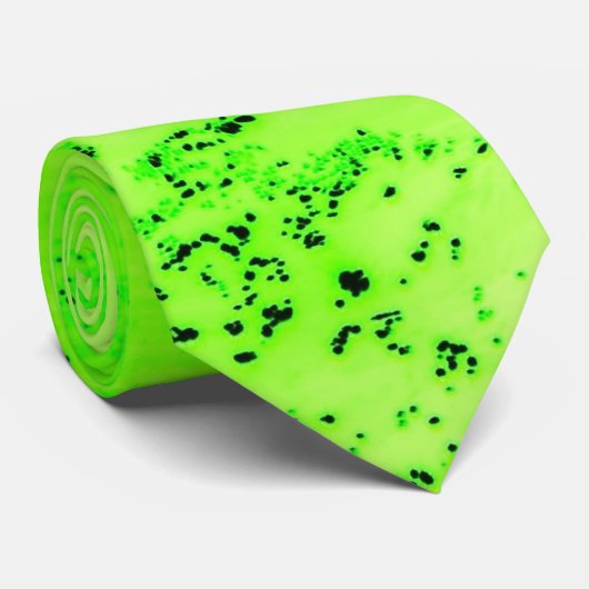 ライムの黒 ネクタイ (ロール)