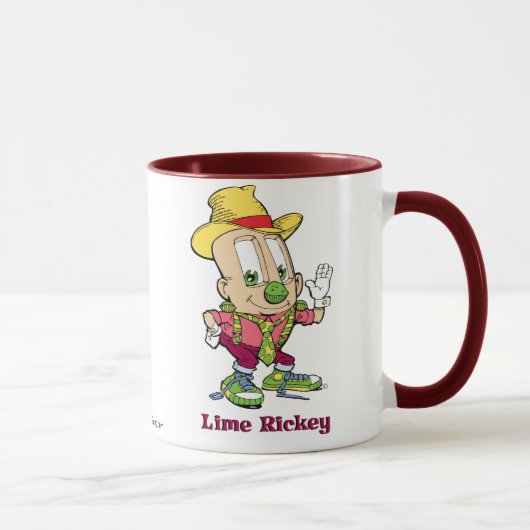 ライムのRickeyのマグ マグカップ (右)