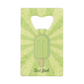 ライムアイスクリームスティック クレジットカード栓抜き (裏面)