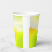 ライムイエロー紙カップ 紙コップ (右)