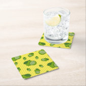 ライムイラストレーション スクエアペーパーコースター (インサイチュ)
