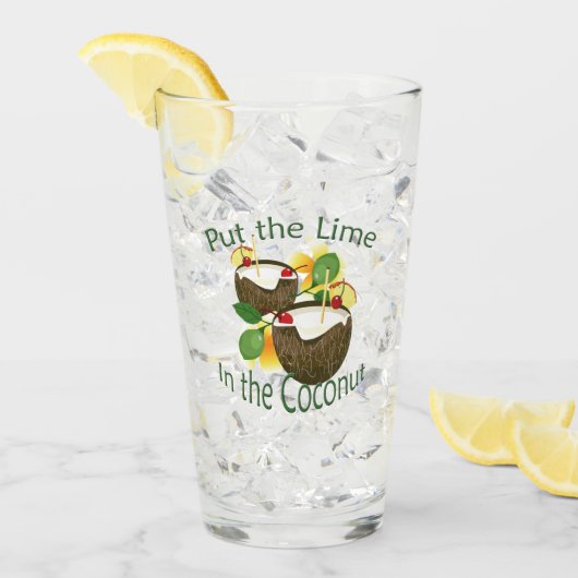 ライムインココナッツ タンブラーグラス (アイス正面)