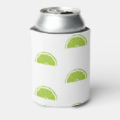 ライムウェッジアートパターン 缶クーラー (缶裏面)