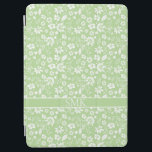 ライムガーリー淡い色のグリーン熱帯花モノグラム iPad AIR カバー<br><div class="desc">ライムガーリーグ淡い色の・グリーン熱帯の花モノグラムiPadあなたの名前またはモノグラムのための宇宙とカバー。簡単とカスタマイズ文字、フォント、色の使用。ZazzleプロデザイナーBK ThompsonがCedar and String専用に制作。お客様は連絡、このデザインに対する支援が必要でもしす。</div>