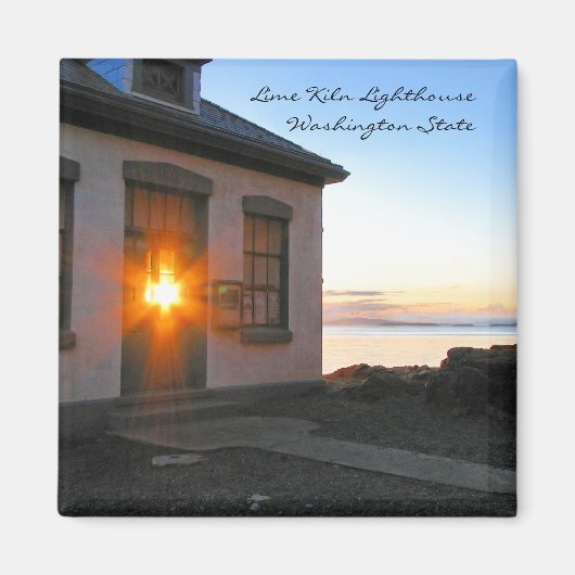 ライムキルンライトハウス マグネット (正面)