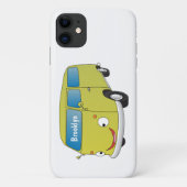 ライムクラシックグリーンのバン漫画 Case-Mate iPhoneケース (裏面)