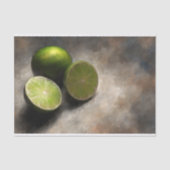 ライムクラシックスチルキッチンアートデコップページ 薄葉紙 (正面)