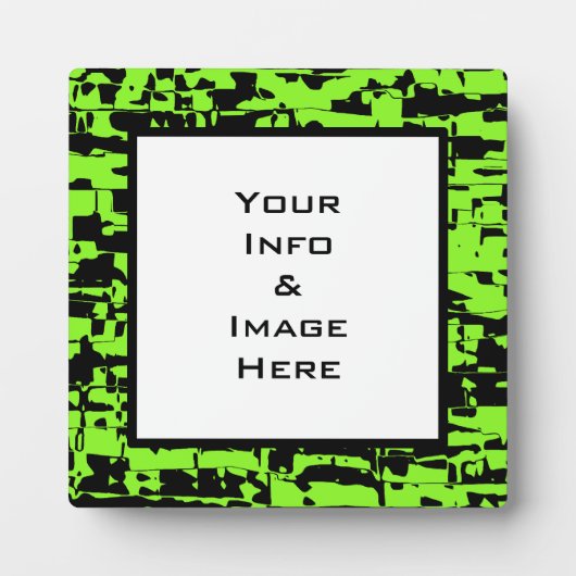 ライムクラックフレーム フォトプラーク (正面)