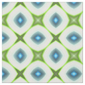ライムグファンキーリーンアクアターコイズスクエアモザイク ファブリック (見本)
