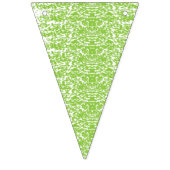 ライムグランジグリーンのテクスチャ バンティングフラッグ (第2の旗)