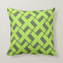 ライムグリーンおよび灰色Xs