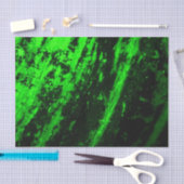 ライムグリーンおよび黒の男の子の誕生会 薄葉紙 (クラフト)