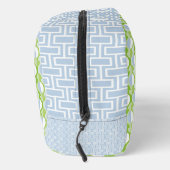 ライムグリーンとブルー淡い色のパターン ドップキット (右)