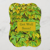 ライムグリーンとレモンイエローの「滝」葉 (正面/裏面)