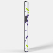 ライムグリーンと紫の流れ Case-Mate iPhoneケース (裏面 / 右)