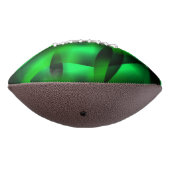 ライムグリーンと黒のカーリングと影は？ アメリカンフットボール (回転270)