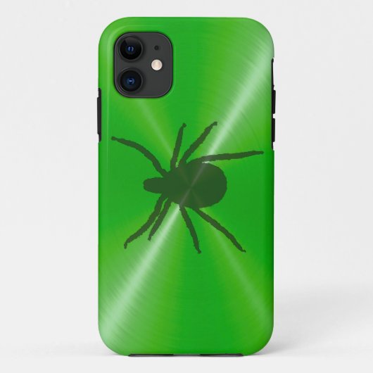 ライムグリーンのダニ病（ライム病）携帯ケース Case-Mate iPhoneケース (裏面)