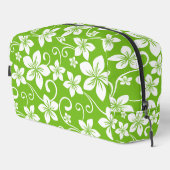 ライムグリーンのブルーハワイ柄 ドップキット (右コーナー)