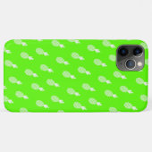 ライムグリーンの可愛いパイナップル柄の若々しいデザイン Case-Mate iPhoneケース (裏面(横))