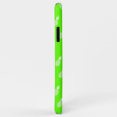 ライムグリーンの可愛いパイナップル柄の若々しいデザイン Case-Mate iPhoneケース (裏面/右)