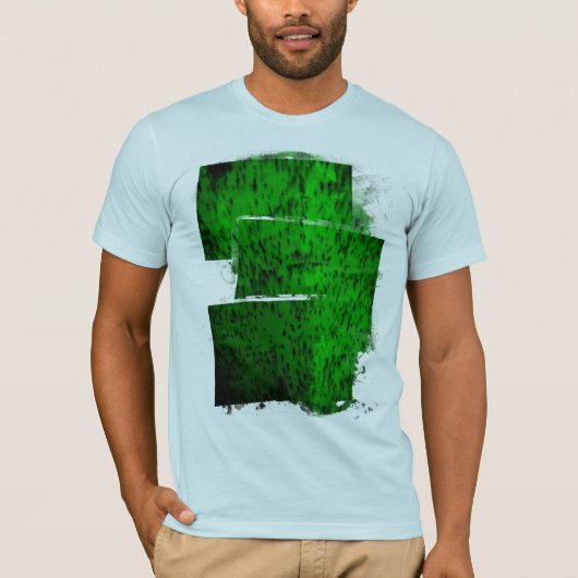 ライムグリーンの土器 Tシャツ (正面)