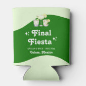 ライムグリーンの柑橘類フィエスタ独身最後の祭り 缶クーラー (裏面)