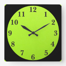 ライムグリーンの黒