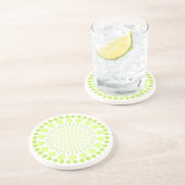 ライムグリーンは砂岩コースターを一周します コースター (側面)