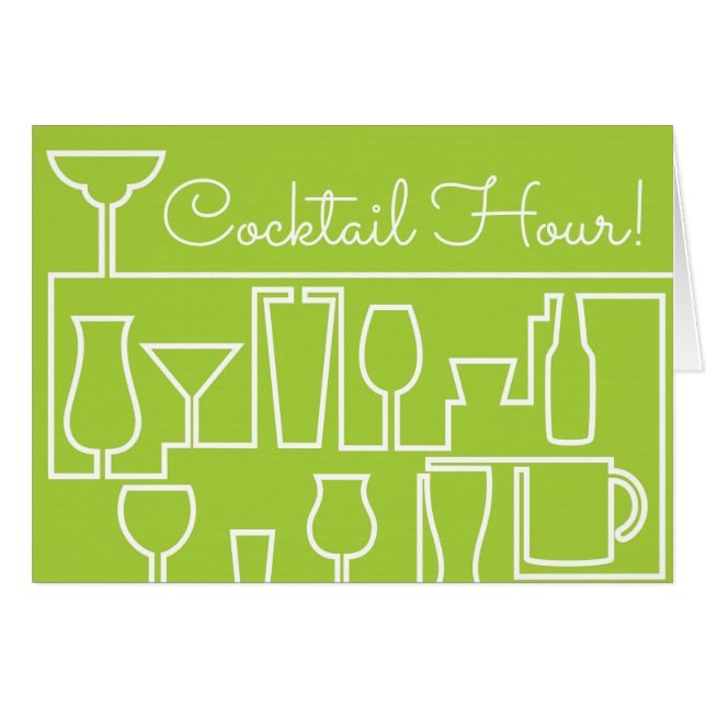 ライムグリーンカクテルパーティー (正面横)