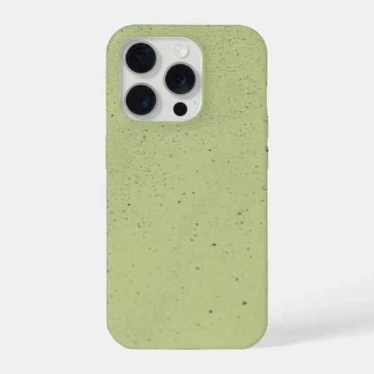 ライムグリーンサンド iPhoneケース (裏面)