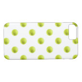 ライムグリーンテニスボールバックグラウンドボール Case-Mate iPhoneケース (裏面(横))