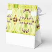 ライムグリーンパターン（の模様が）ある フェイバーボックス (裏面サイド)