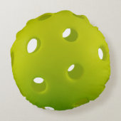 ライムグリーンピク実在ルボールクラシック ラウンドクッション (裏面)