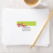 ライムグリーンプールパーティー出荷ラベル ラベル (インサイチュ)