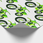 ライムグリーンラッピング紙 ラッピングペーパー (角)