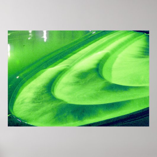 ライムグリーンワイアアットバス，英国 ポスター (正面)