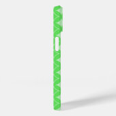 ライムグリーン七宝パターン Case-Mate iPhoneケース (裏面 / 右)