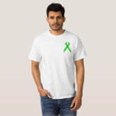 ライムグリーン標準リボン Tシャツ (正面フル)